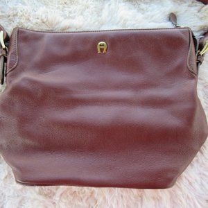 Etienne Aigner Brown genuine Soft Leather purse